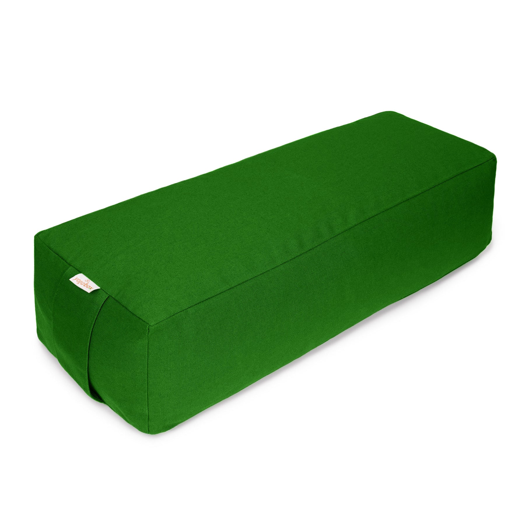 Yoga und Pilates Rechteckbolster BASIC olivegrün 60 x 20 x 14 cm Buchweizenschalen