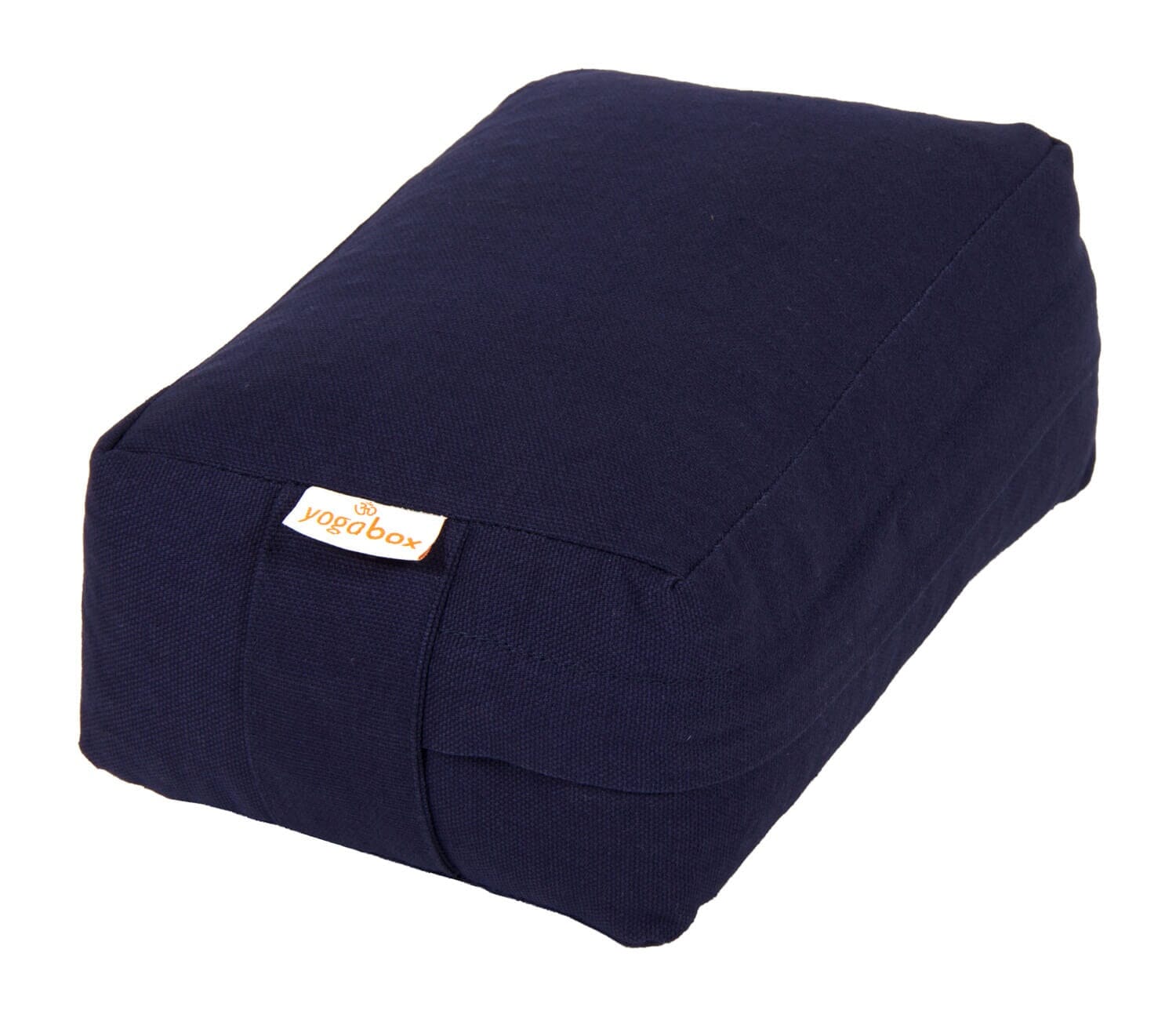 VIPASSANA Kissen mini dunkelblau Buchweizenschalen 22 x 13 x 8 cm