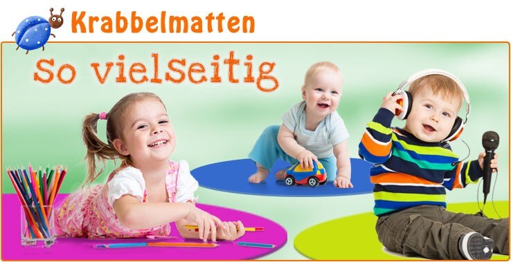 Spielmatten für Kinder - Turnen, Toben und die ersten Yogaübungen