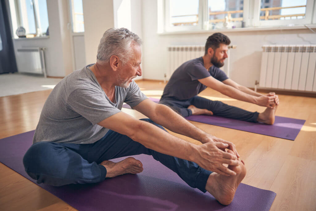 Männer Yoga