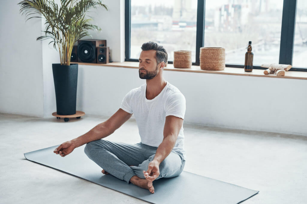 Männer Yoga