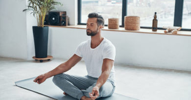 Männer Yoga