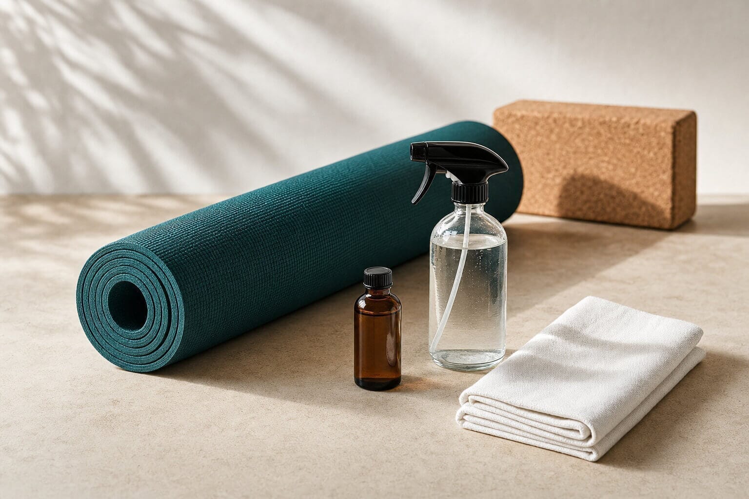 Natürliche Pflege von Yoga-Produkten für Hygiene und lange Haltbarkeit - yogabox