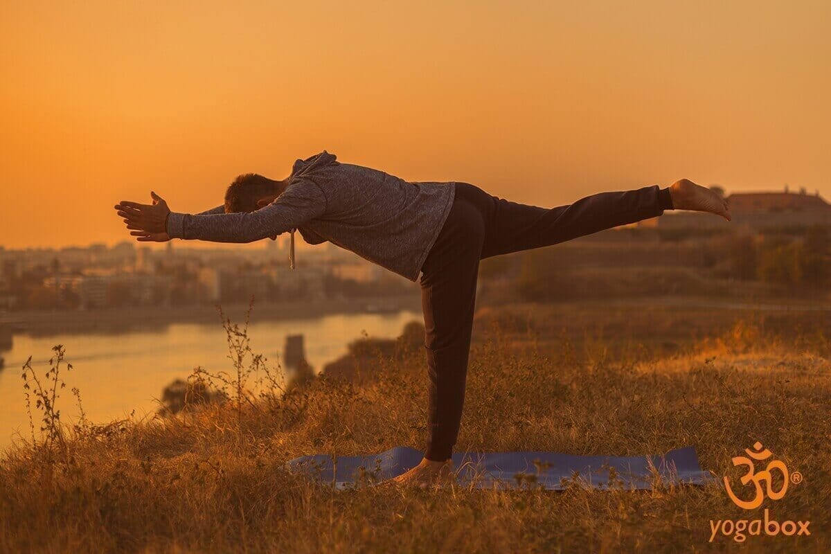 Virabhadrasana III - der Krieger III - yogabox