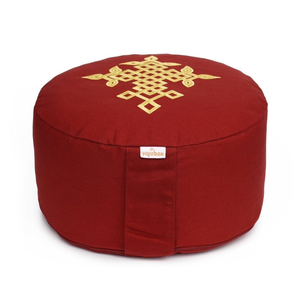 Kissen mit Stickerei - yogabox