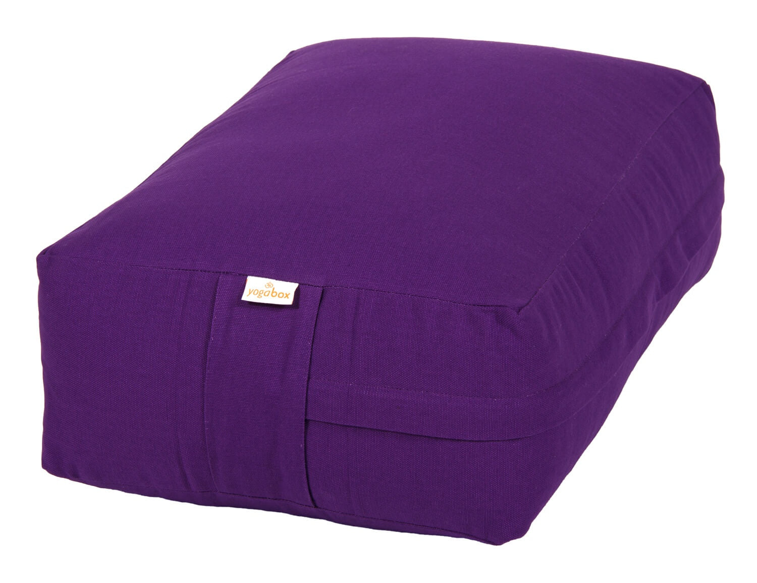 VIPASSANA Kissen XL lila 45 x 33 x 14 cm Buchweizenschalen