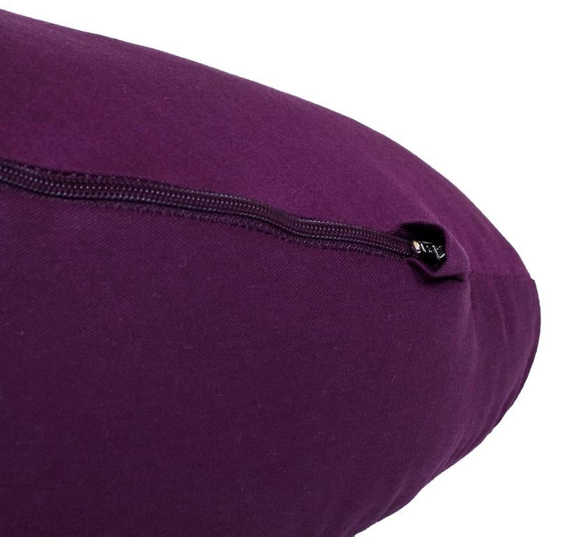 Glückssitz® MOND - regional hergestellt aubergine 40 x 17 x 12 cm Buchweizenschalen