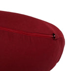 Glückssitz® MOND - regional hergestellt bordeaux 40 x 17 x 12 cm Buchweizenschalen
