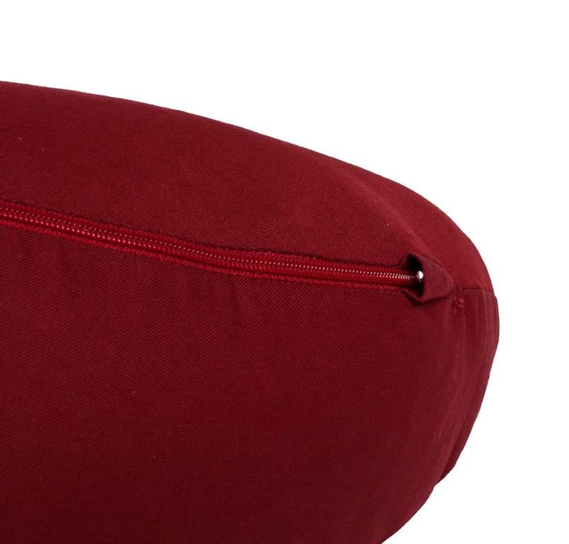 Glückssitz® MOND - regional hergestellt bordeaux 40 x 17 x 12 cm Buchweizenschalen
