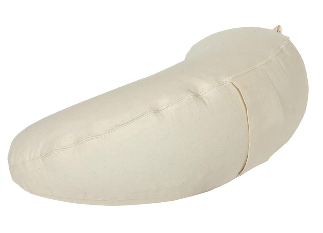 Glückssitz® MOND - regional hergestellt natur 40 x 17 x 12 cm Buchweizenschalen