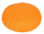 Meditationskissen / Yogakissen Zafu BASIC mit ZIP orange 31 x 31 x 15 cm Buchweizenschalen