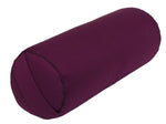 Yoga und Pilates Bolster / Yogakissen Made in Germany aubergine 65 x 22 x 22 cm Buchweizenschale