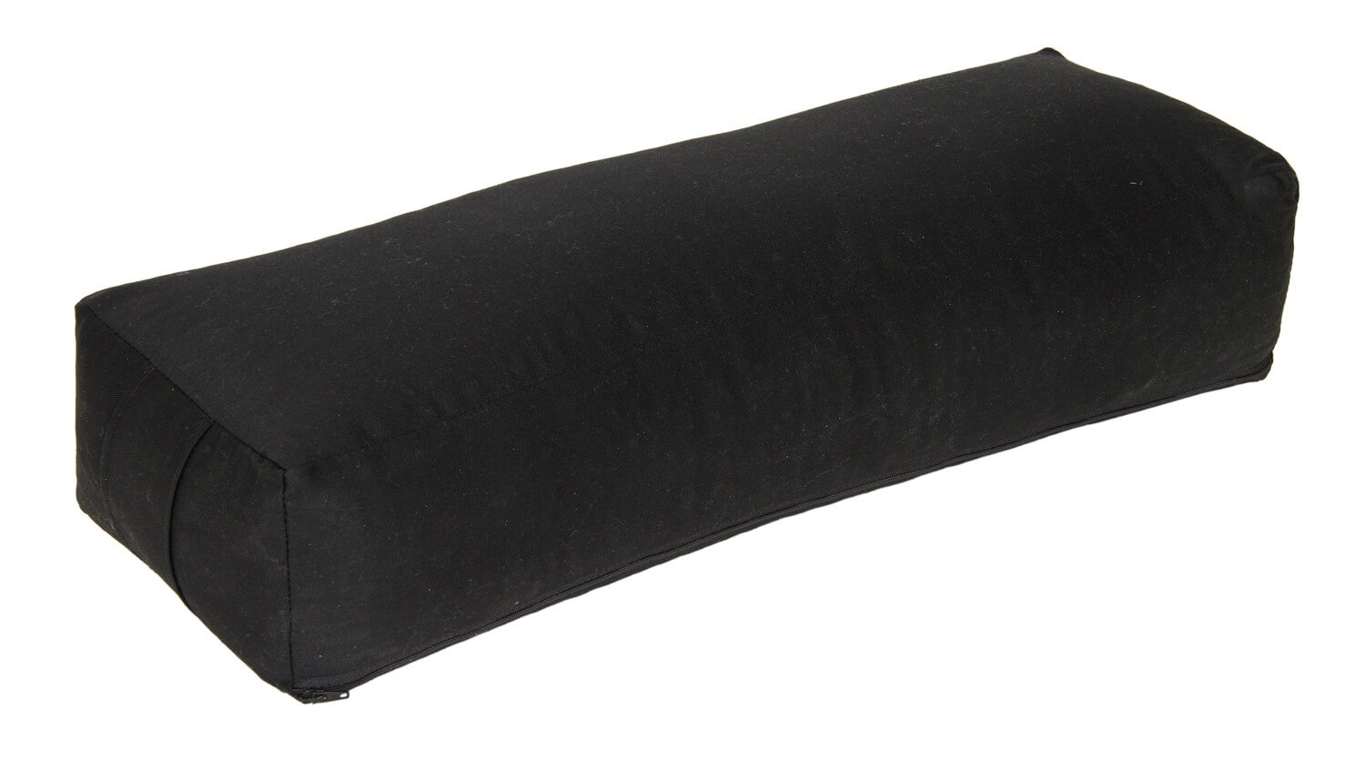 Yoga und Pilates Rechteckbolster D - regional hergestellt schwarz 60 x 20 x 14 cm Buchweizenschalen