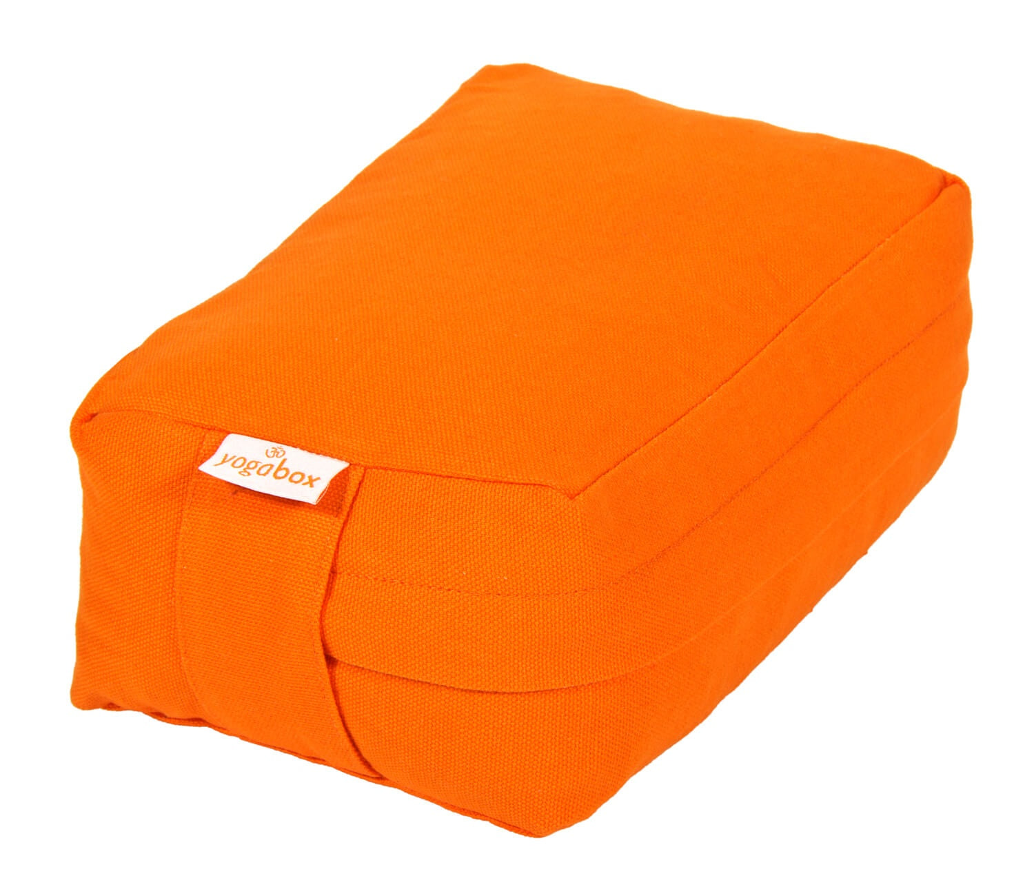 VIPASSANA Kissen mini orange 22 x 13 x 8 cm Buchweizenschalen