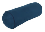 Yoga und Pilates Bolster / Yogakissen Made in Germany jeansblau 65 x 22 x 22 cm Buchweizenschale