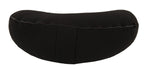 Glückssitz® MOND - regional hergestellt schwarz 40 x 17 x 12 cm Buchweizenschalen