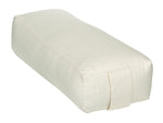 Yoga und Pilates Rechteckbolster D - regional hergestellt natur 60 x 20 x 14 cm Buchweizenschalen