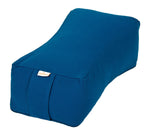 Meditationskissen SQUARE petrol 38 x 20 x 13 cm Buchweizenschalen