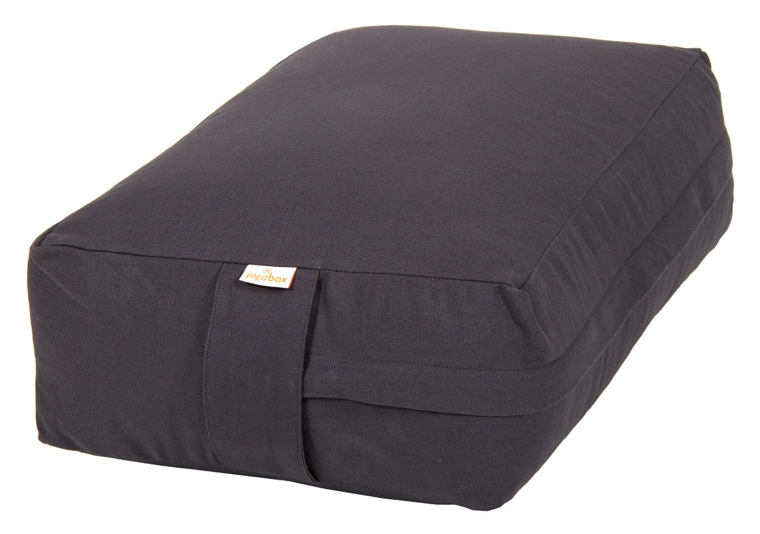 VIPASSANA Kissen XL grau 45 x 33 x 14 cm Buchweizenschalen