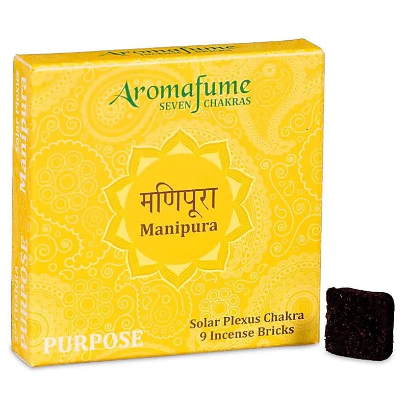 Aromafume Chakra-Weihrauchblöcke Manipura-Chakra (Vishudda)