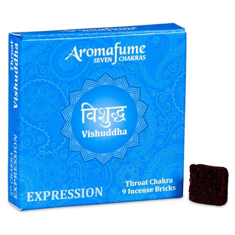 Aromafume Chakra-Weihrauchblöcke Chakra Kehlkopf-Chakra (Vishudda) 