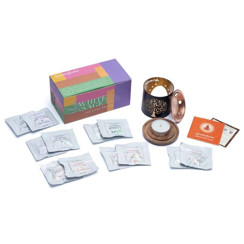 Aromafume Smudge Weihrauchset - YOVANA GmbH • yogabox.de