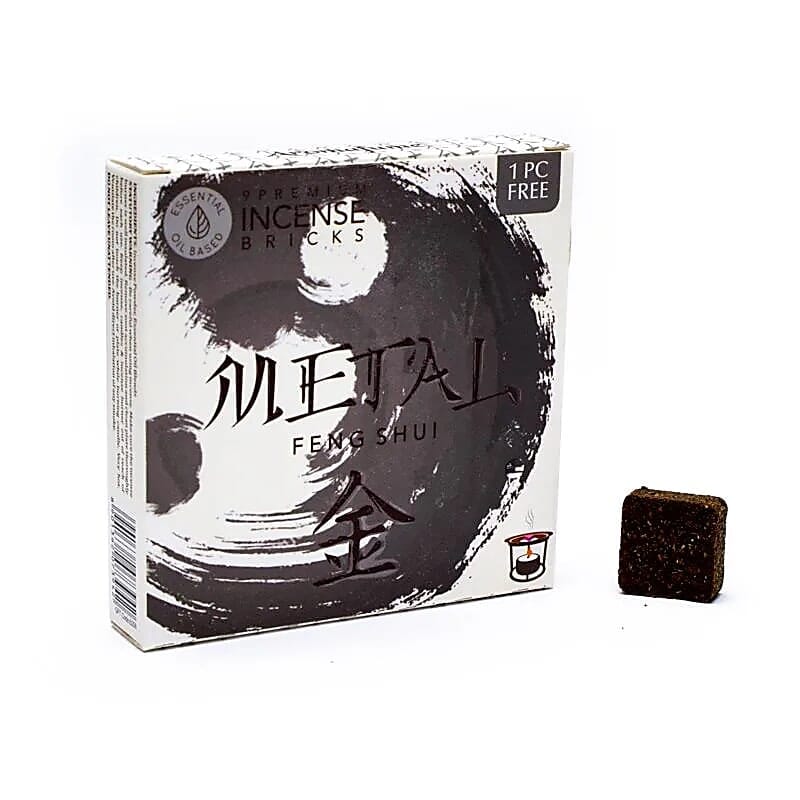 Aromafume Weihrauchblöcke FENG SHUI Metall 