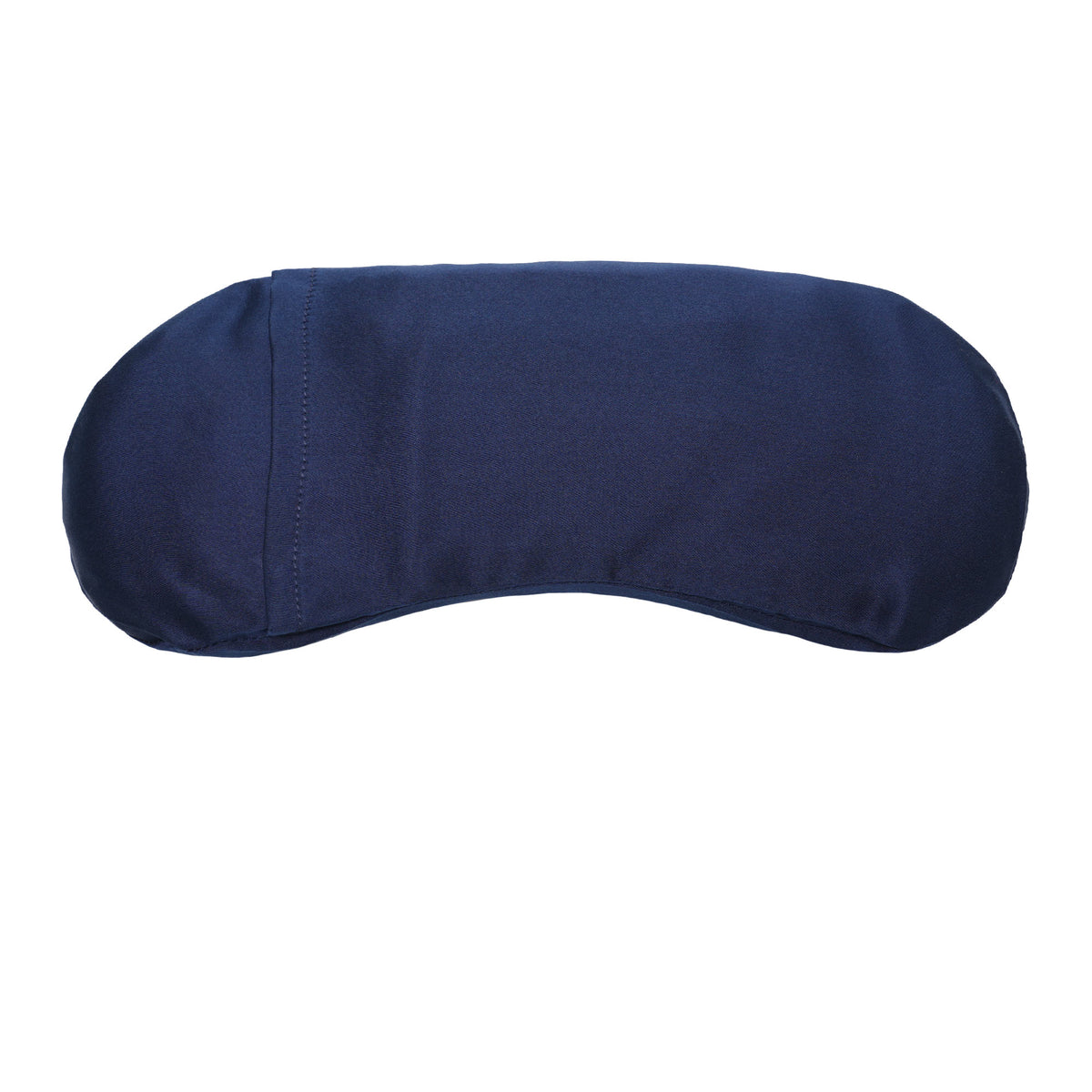 Augenkissen Seide Leinsamen/Lavendel dunkelblau