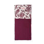 Augenkissen Paisly aubergine