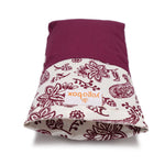 Augenkissen Paisly aubergine