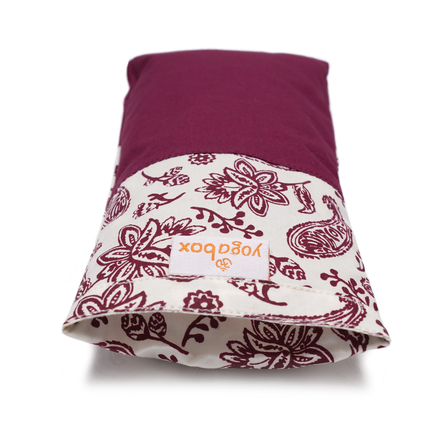 Augenkissen Paisly aubergine