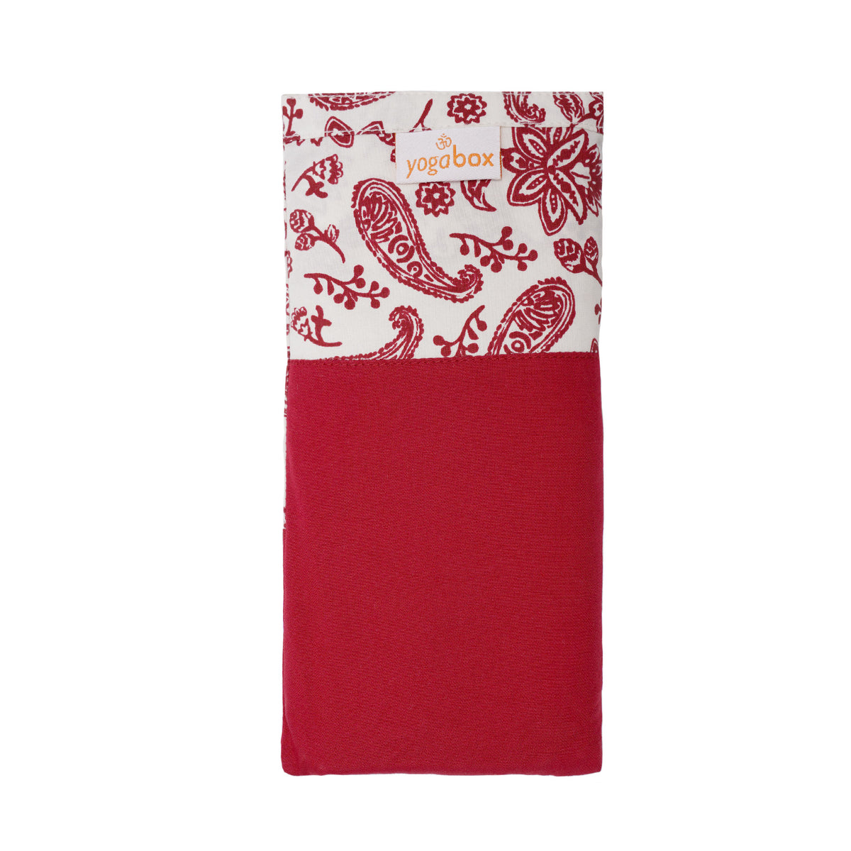 Augenkissen Paisly bordeaux