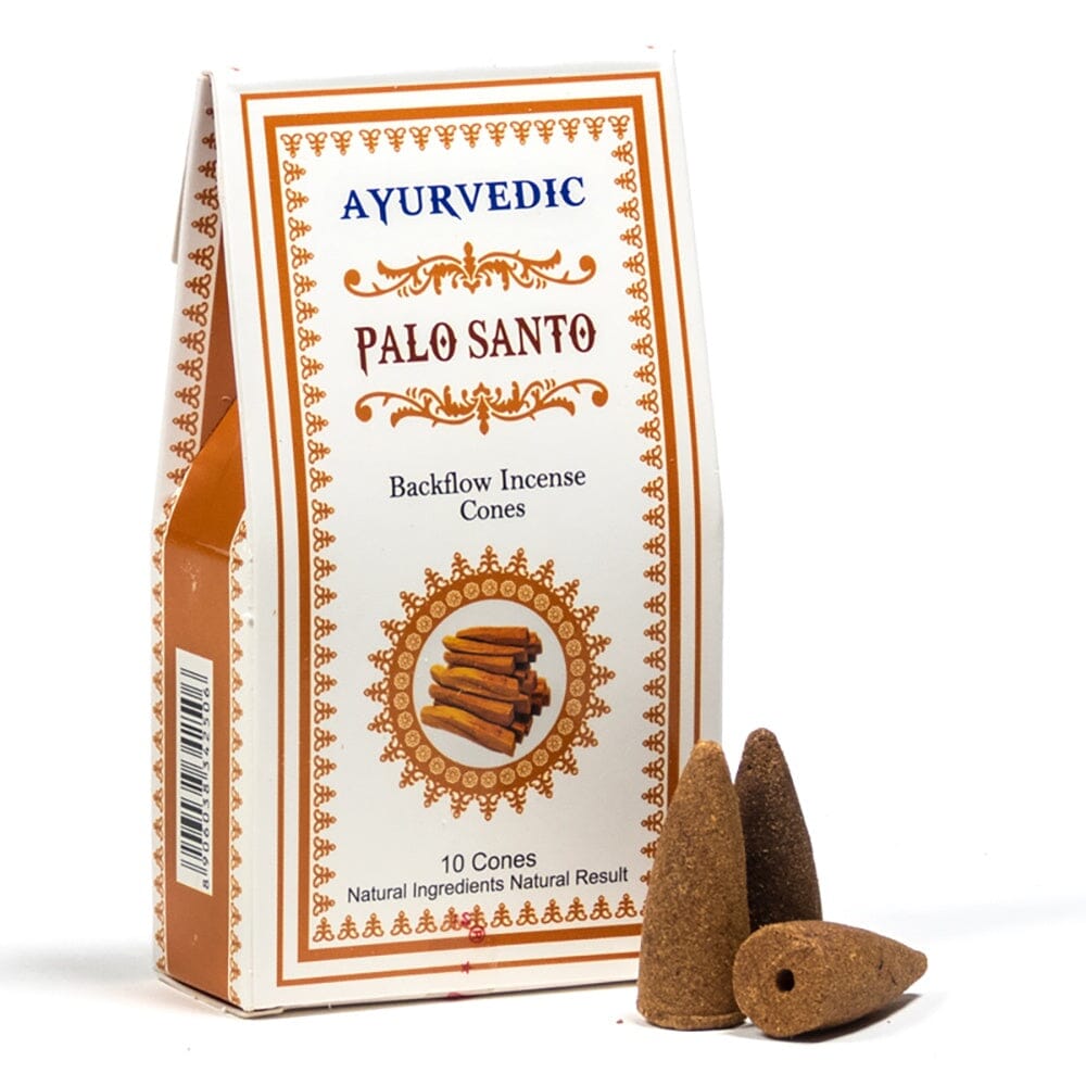 Ayurvedische Rückfluss Räucherkegel Palo Santo 15 Minuten 