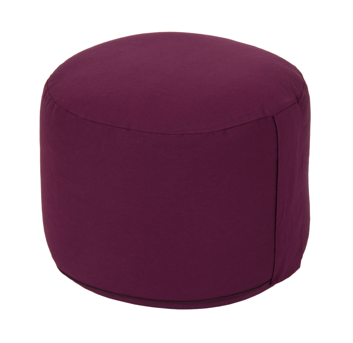 Glückssitz® Rondo Big D - regional hergestellt aubergine 36 x 36 x 28 cm Buchweizenschalen