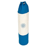 Yogatasche SURYA Bag 2 farbig für Schurwollmatten petrol / natur 75 x 25 x 25 cm