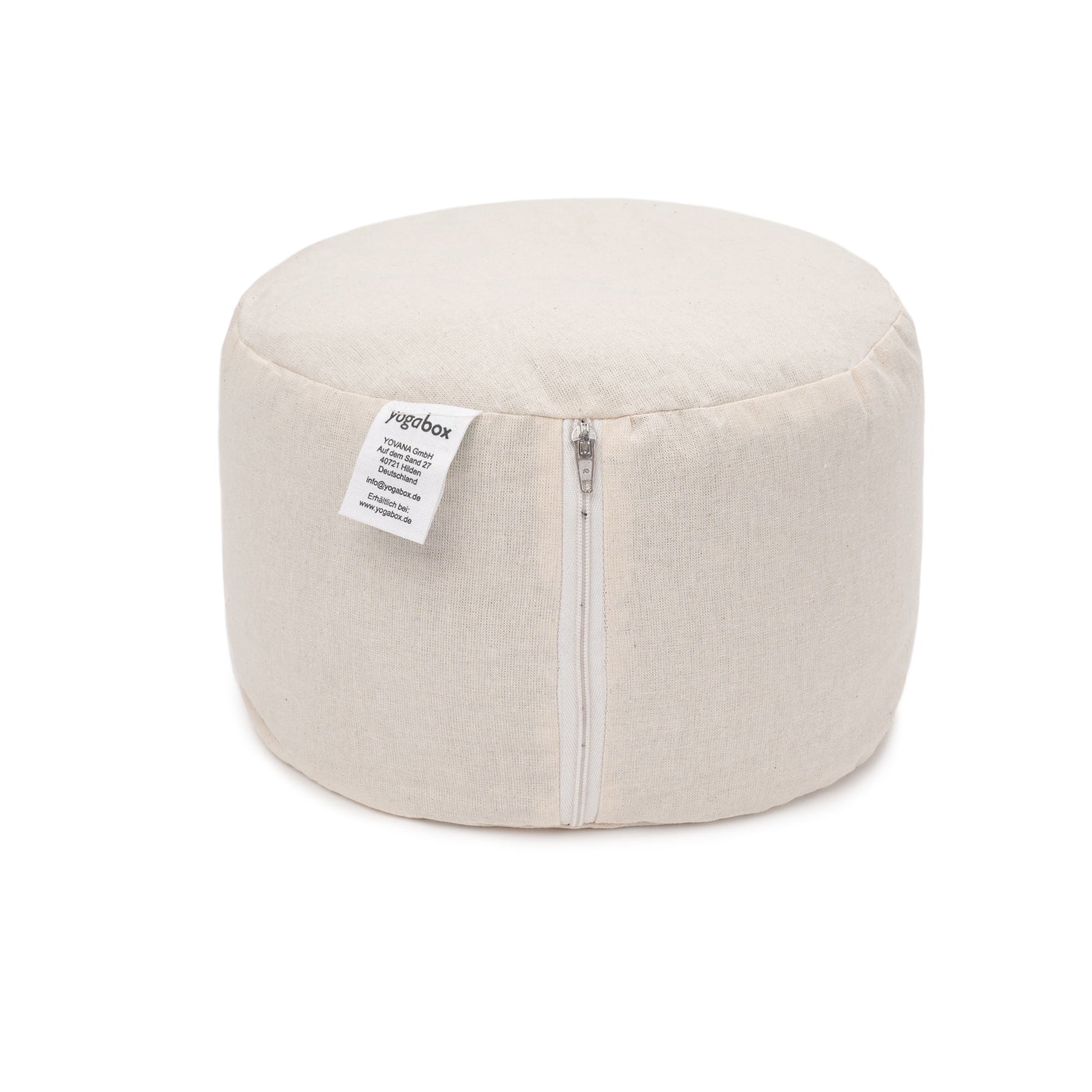 Yogakissen Glückssitz® Basic small D - regional hergestellt 26 x 26 x 14 cm Buchweizenschalen
