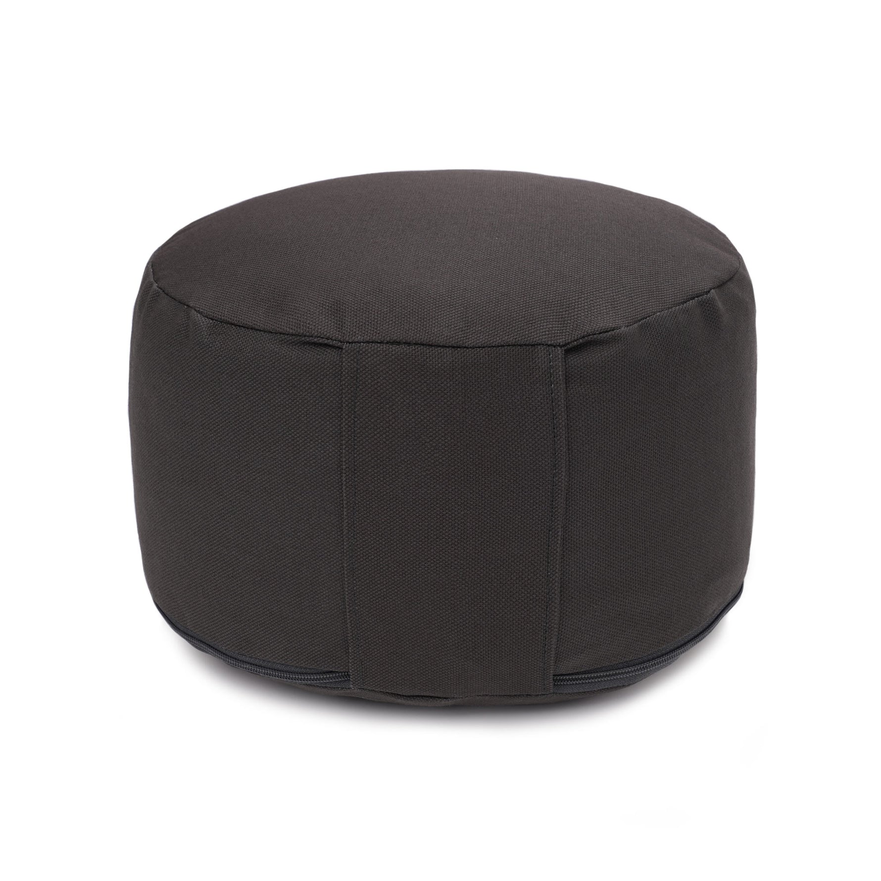 Yogakissen Glückssitz® Basic small D - regional hergestellt anthrazit 26 x 26 x 14 cm Buchweizenschalen