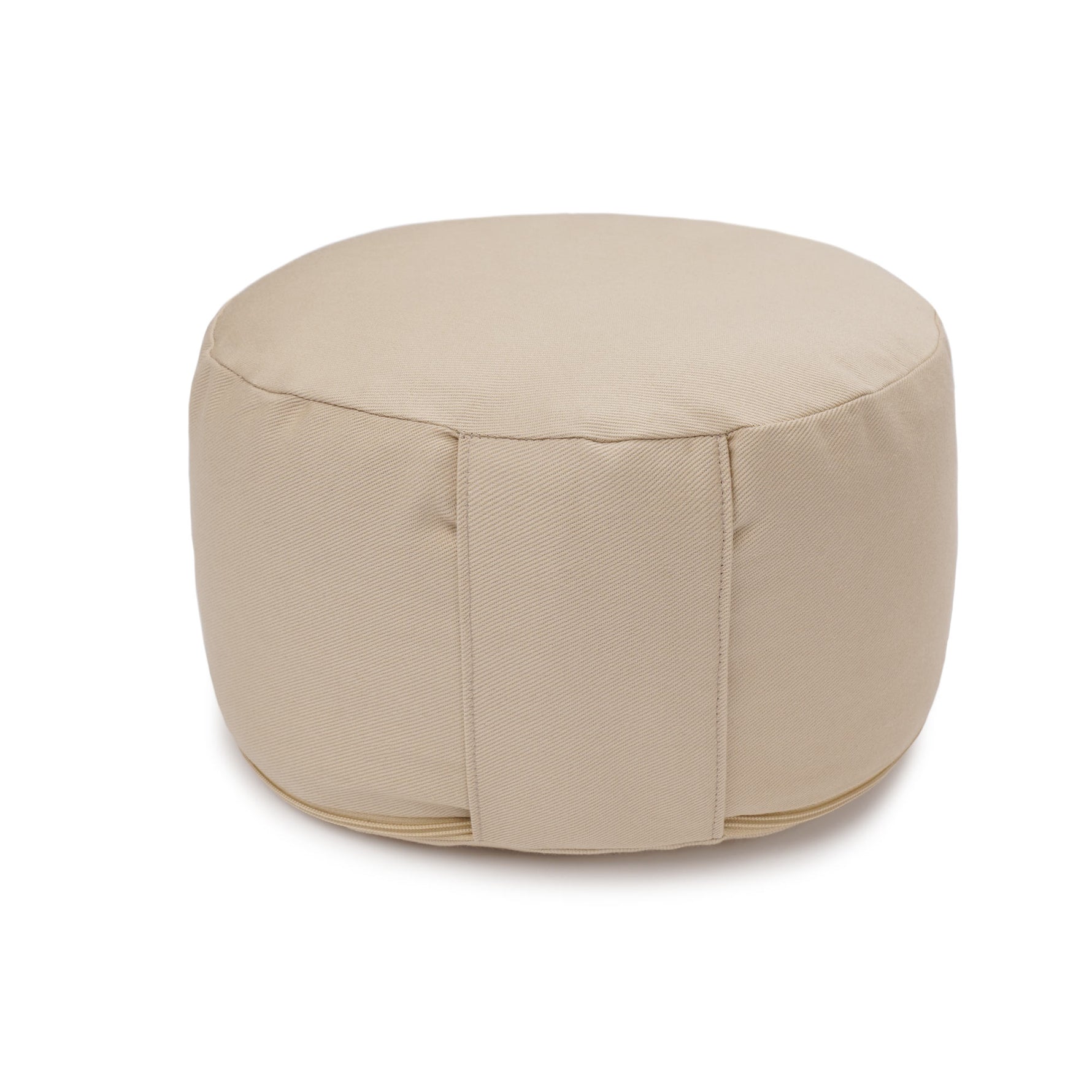 Yogakissen Glückssitz® Basic small D - regional hergestellt sand 26 x 26 x 14 cm Buchweizenschalen