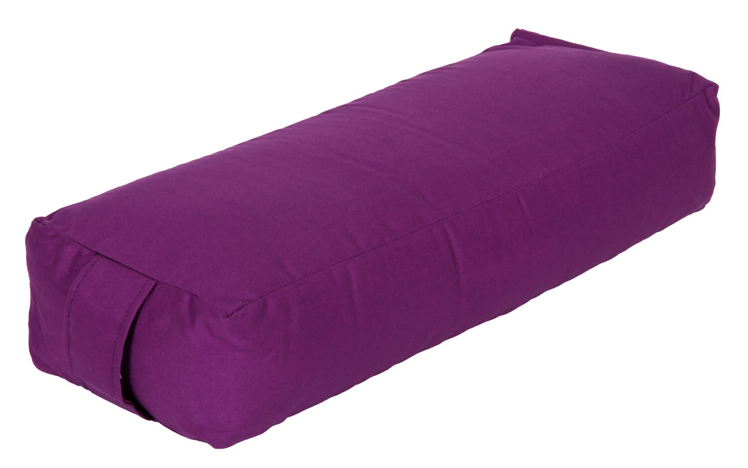 Yoga und Pilates Rechteckbolster D - regional hergestellt aubergine 60 x 20 x 14 cm Buchweizenschalen