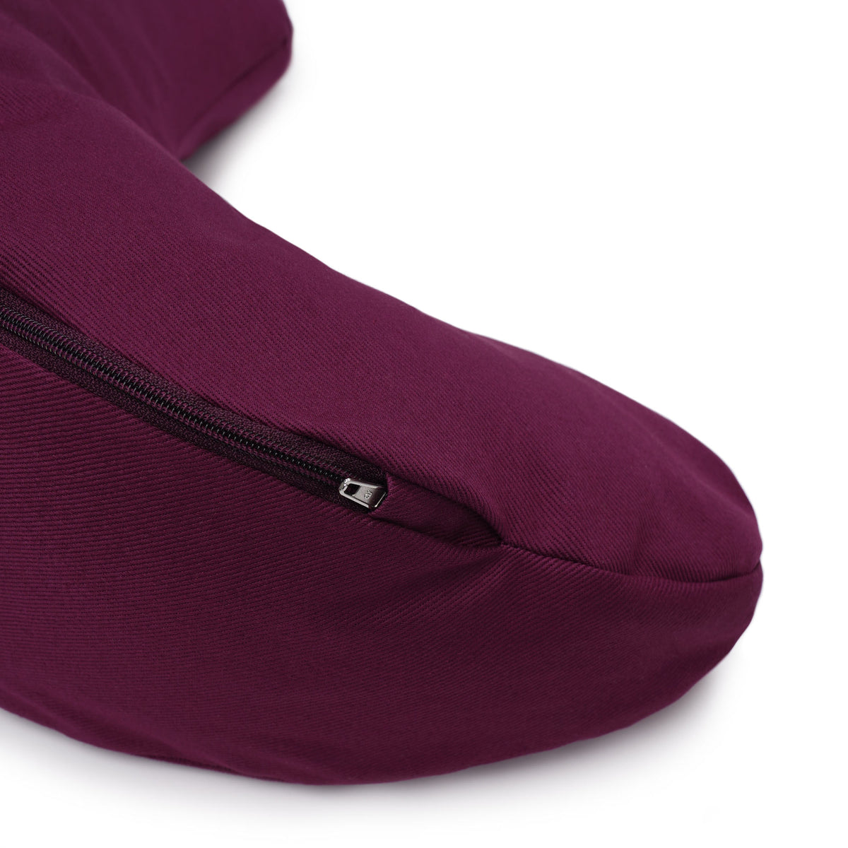 Glückssitz® MOND - regional hergestellt aubergine 40 x 17 x 12 cm Buchweizenschalen