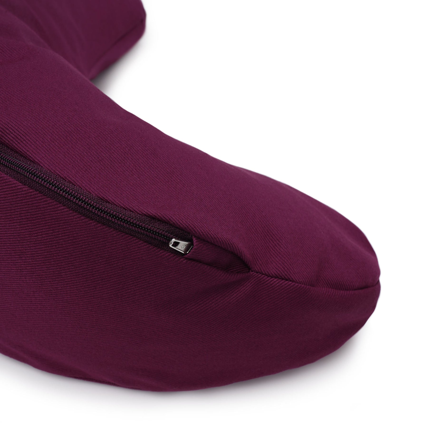 Glückssitz® MOND - regional hergestellt aubergine 40 x 17 x 12 cm Buchweizenschalen