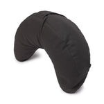 Glückssitz® MOND - regional hergestellt anthrazit 40 x 17 x 12 cm Buchweizenschalen