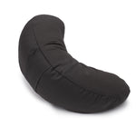 Glückssitz® MOND - regional hergestellt anthrazit 40 x 17 x 12 cm Buchweizenschalen