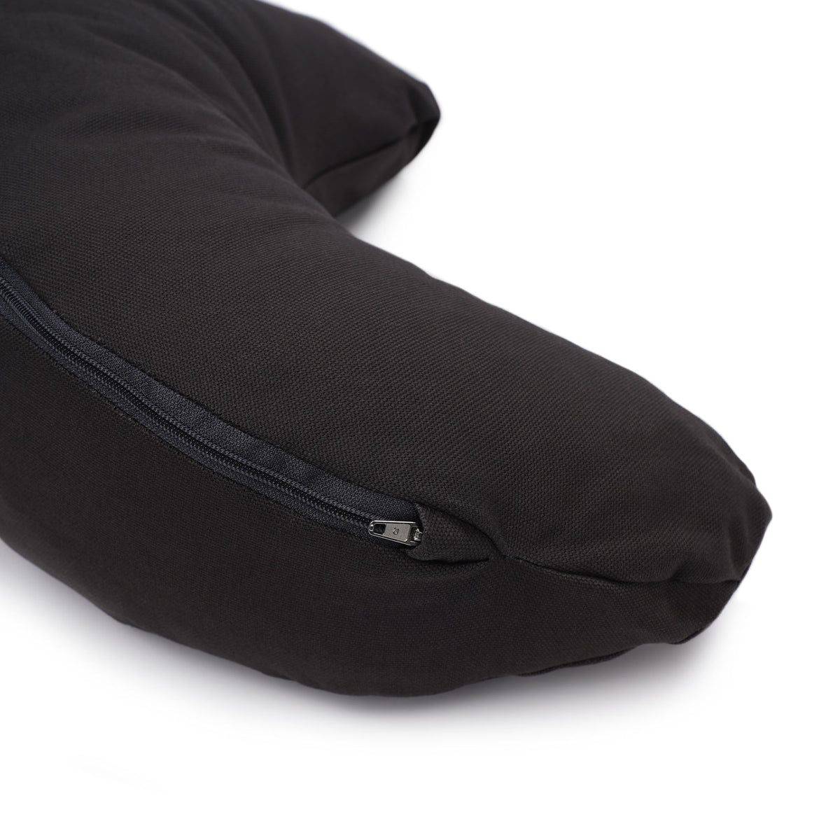 Glückssitz® MOND - regional hergestellt anthrazit 40 x 17 x 12 cm Buchweizenschalen