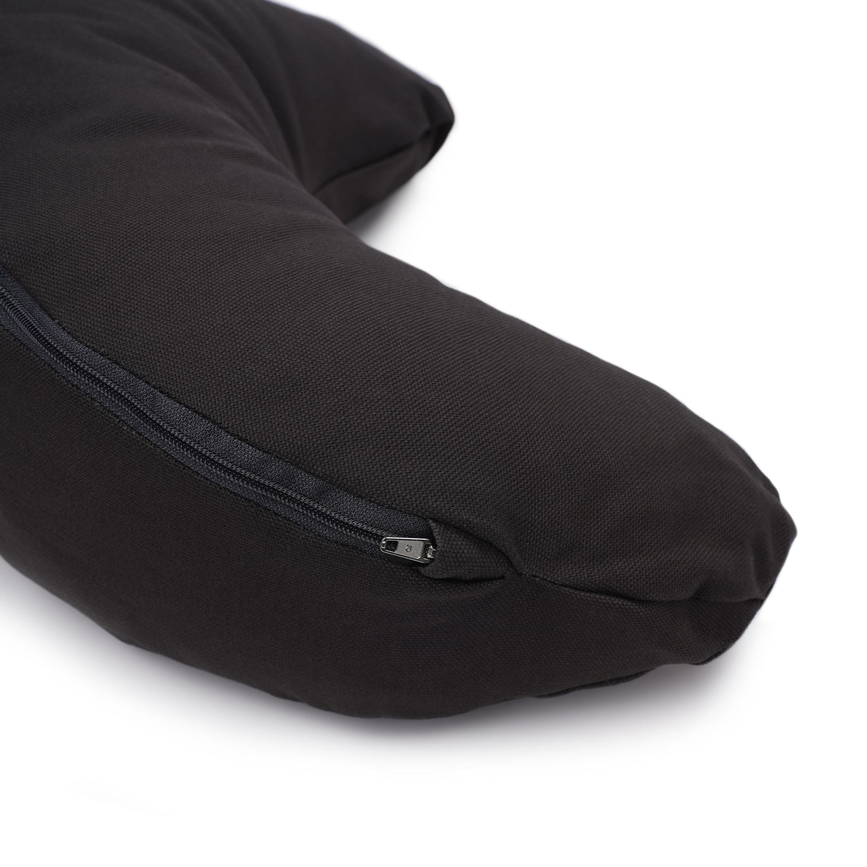 Glückssitz® MOND - regional hergestellt anthrazit 40 x 17 x 12 cm Buchweizenschalen