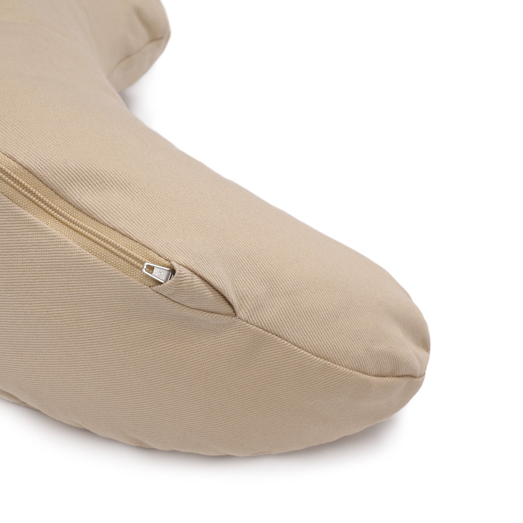 Glückssitz® MOND - regional hergestellt sand 40 x 17 x 12 cm Buchweizenschalen