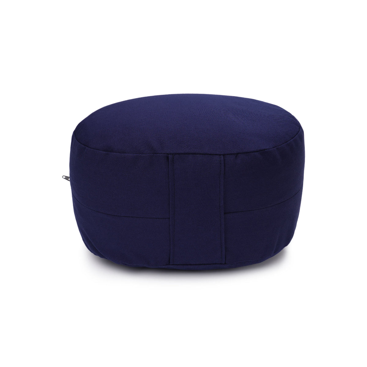 Glückssitz® Yogakissen OVAL - regional hergestellt marine 30 x 23 x 15 cm Buchweizenschalen