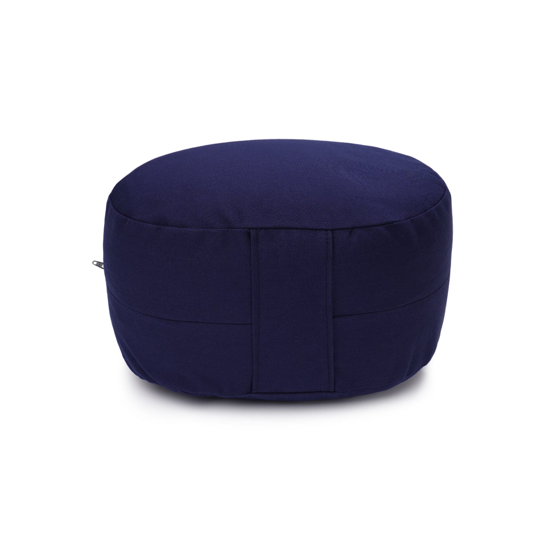 Glückssitz® Yogakissen OVAL - regional hergestellt marine 30 x 23 x 15 cm Buchweizenschalen