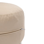 Glückssitz® Yogakissen OVAL - regional hergestellt sand 30 x 23 x 15 cm Buchweizenschalen