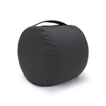 Glückssitz® Rondo Big D - regional hergestellt anthrazit 36 x 36 x 28 cm Buchweizenschalen